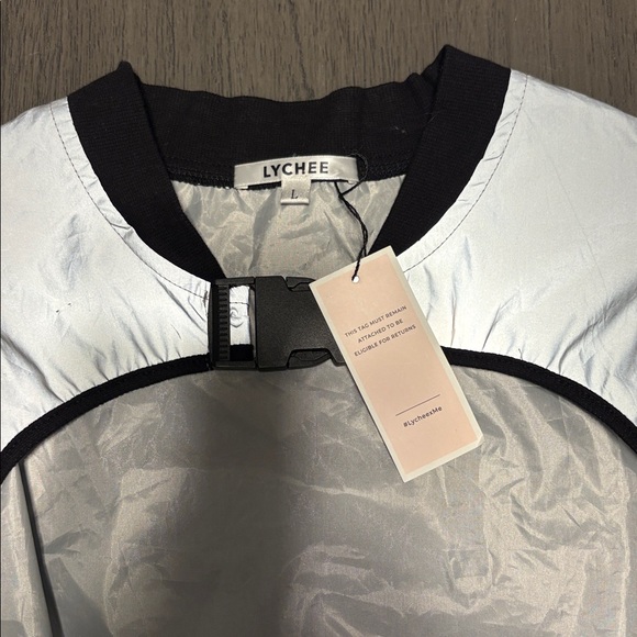 Lychee The Label Reflective Cropped Shrug - Picture 3 of 5